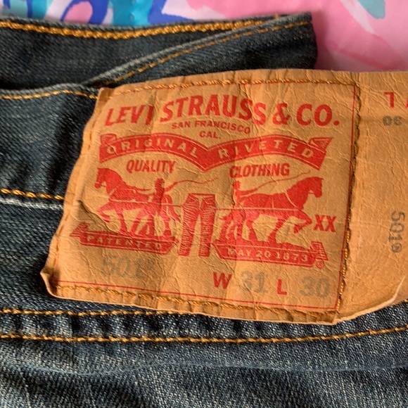 Men’s Levi 501 Original Fit Button Fly - Picture 4 of 4